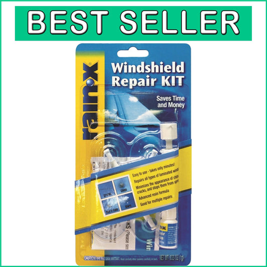 Windshield Repair Kit - Pack of 6 for Easy DIY Repairs on Laminated Glass