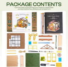Load image into Gallery viewer, Exquisite 1:24 Scale Mini Dollhouse Kit with LED - Holiday &amp; Birthday Gift