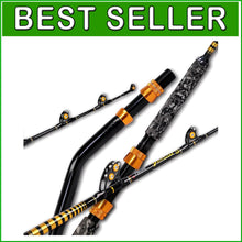 Load image into Gallery viewer, Non-Slip EVA Grip Trolling Rod - 6' Big Game Fishing Pole for Saltwater Use