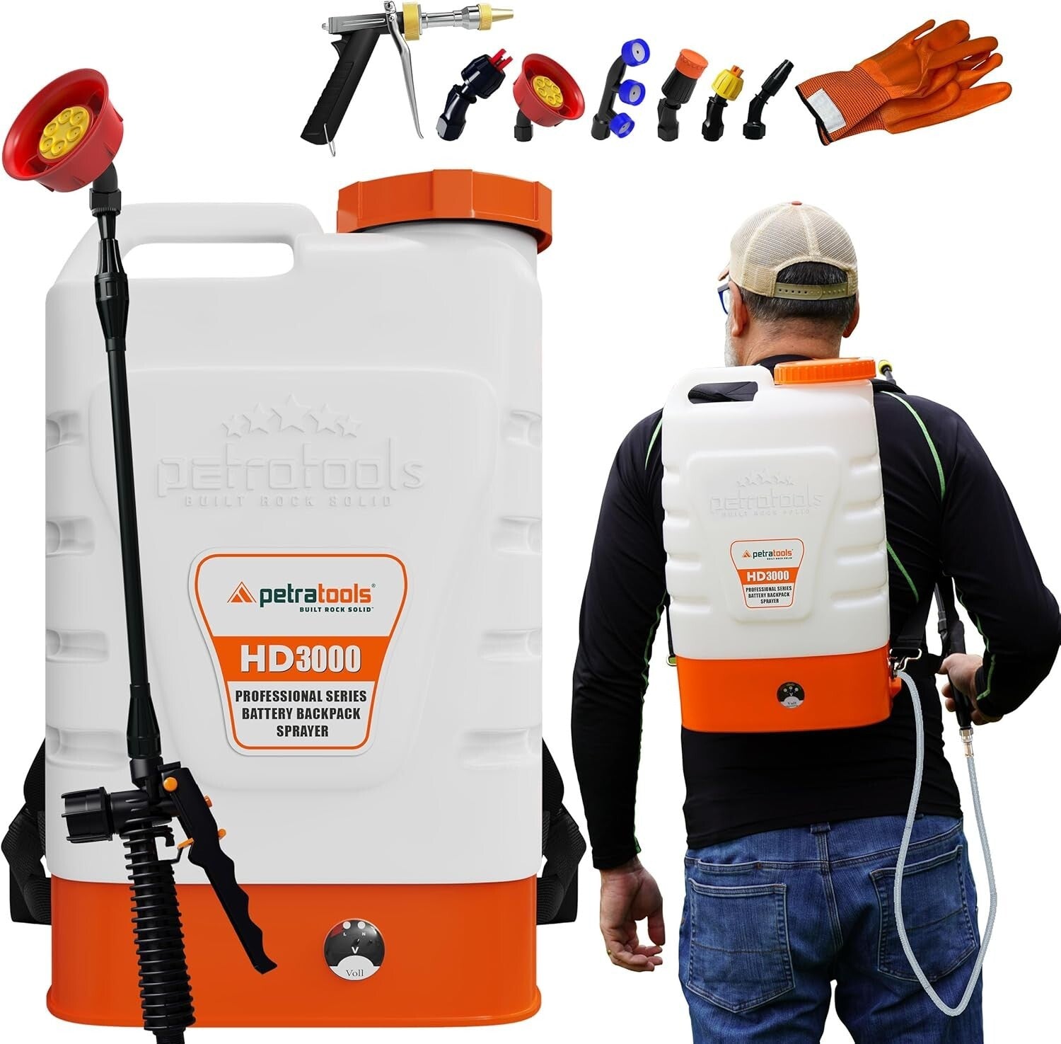 3 Gallon Battery Powered Backpack Sprayer - Ultimate Convenience for Gardeners