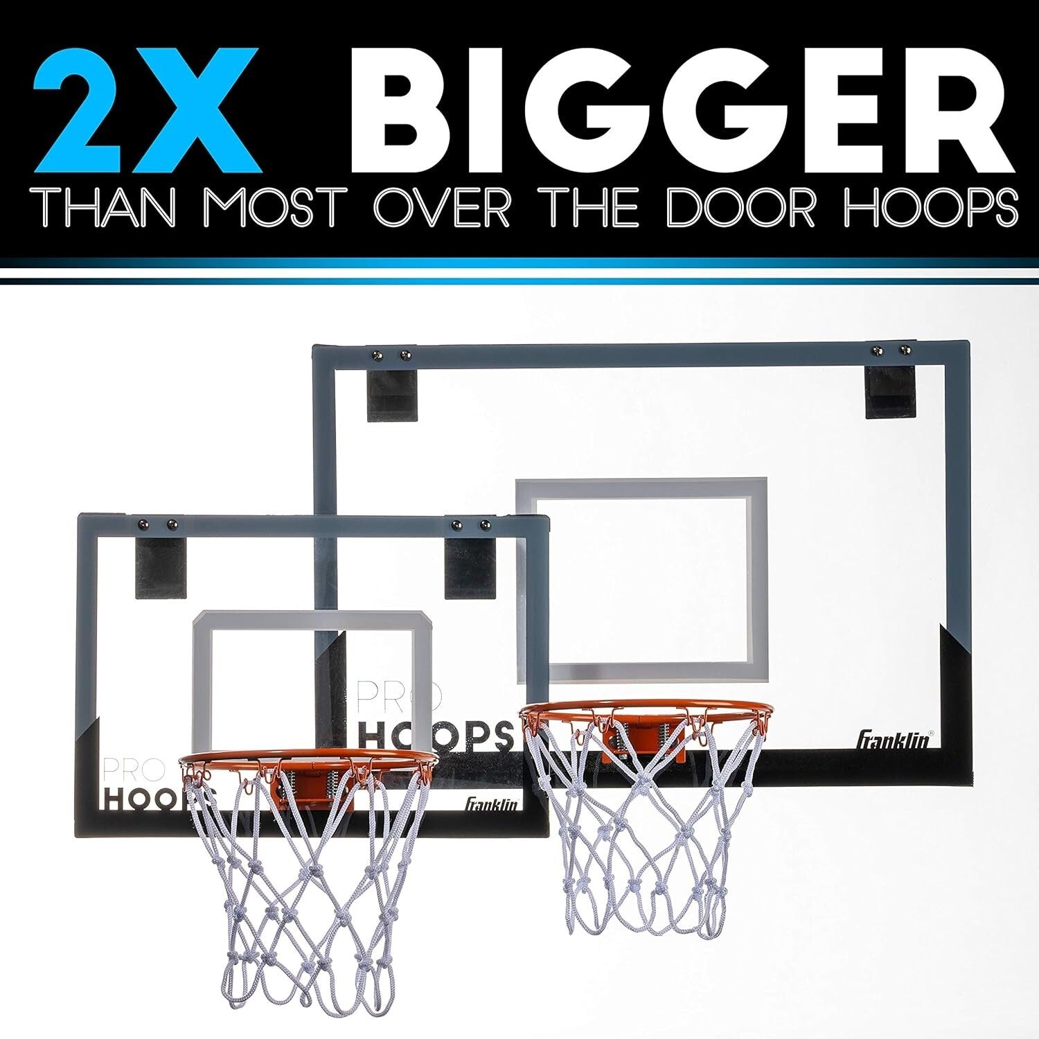 Fun Over-The-Door Basketball Hoop + Pump – Perfect Indoor Game for Kids & Teens!