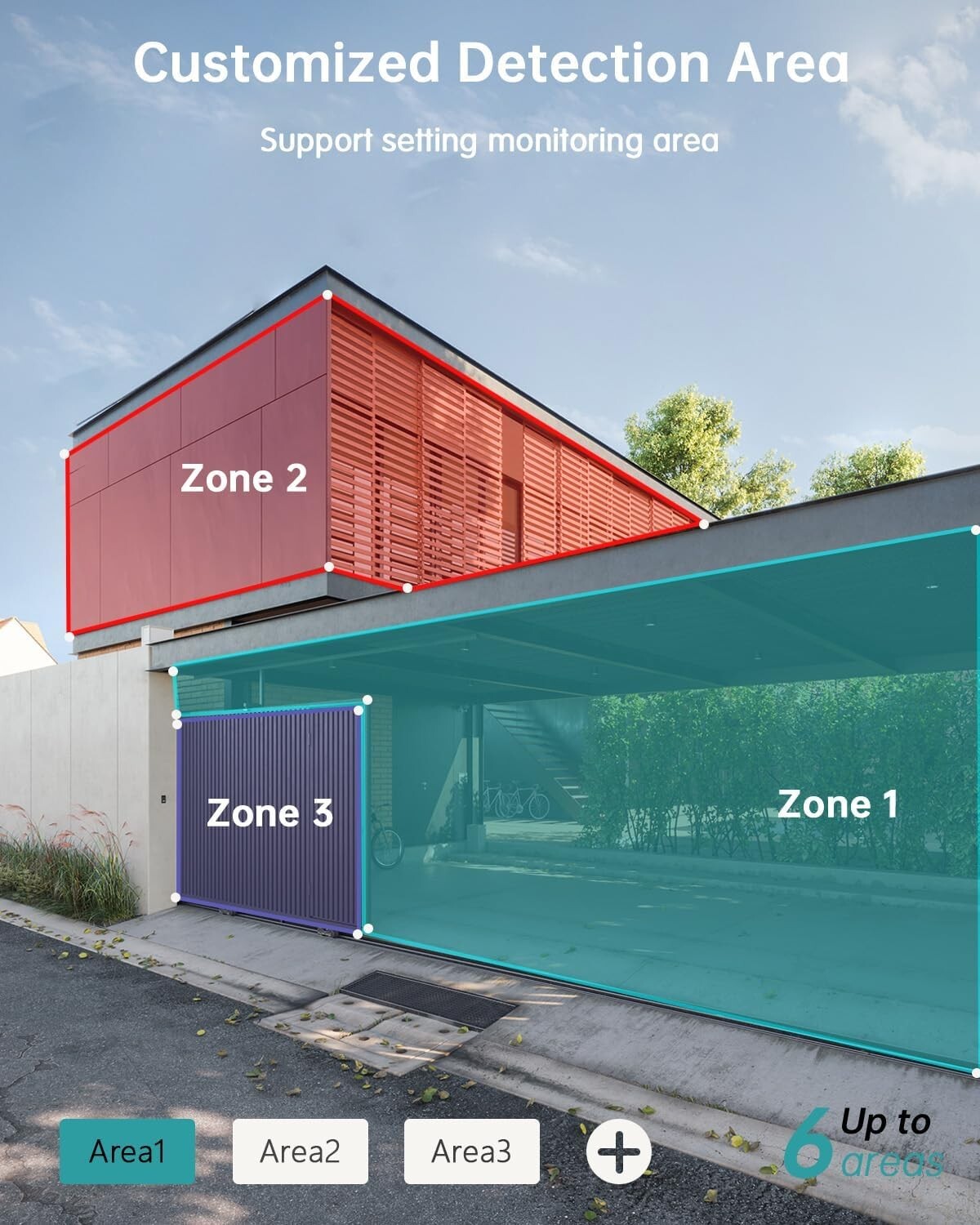 Easy-Install 4-Pack Wireless Security Cameras with Motion Detection Alerts