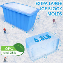 Load image into Gallery viewer, Reusable 4PC Silicone Ice Molds - Durable &amp; Easy Release for Maximum Cooling