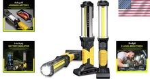 Load image into Gallery viewer, Bright &amp; Durable Work Lights 2-Pack - Rechargeable 1500 Lumens for Outdoor Use