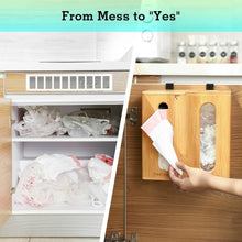 Load image into Gallery viewer, Magnetic Closure Wall-Mounted Grocery &amp; Trash Bag Storage for Home Organization