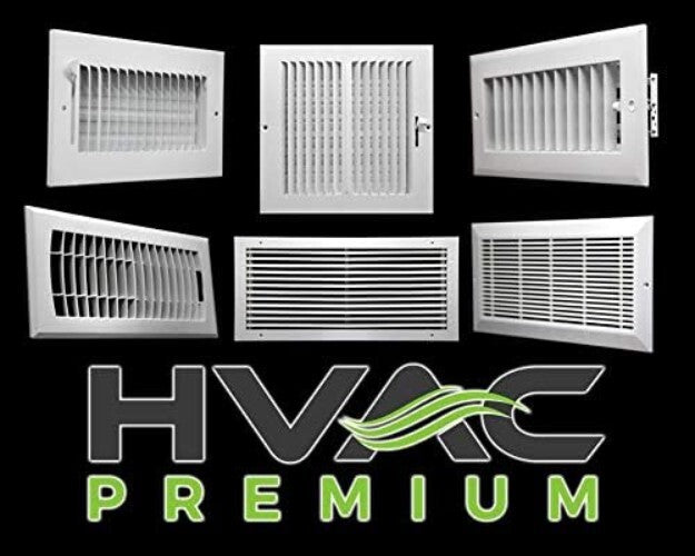 Durable 10"x10" Adjustable Air Vent Cover - Steel Grille for Easy Installation