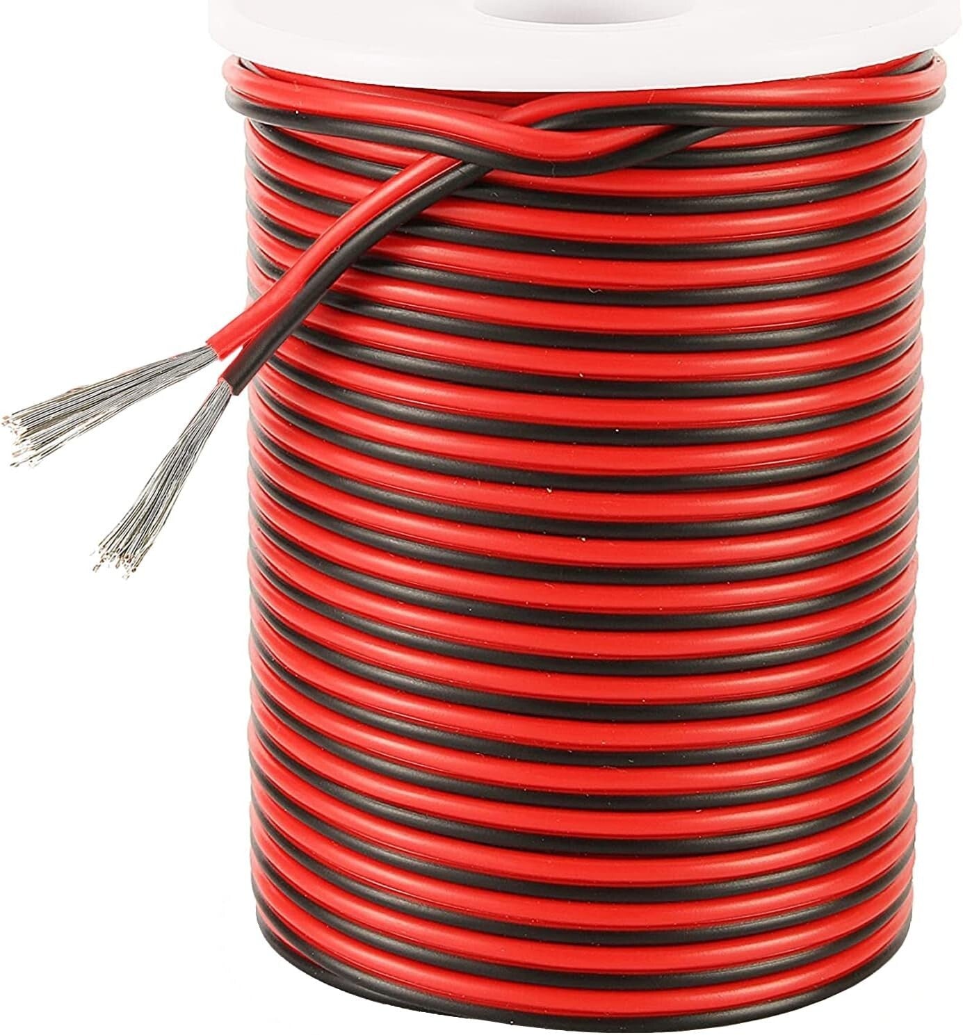 Flexible 20 Gauge 2-Conductor Cable - 590M Extension for LED Lighting Projects