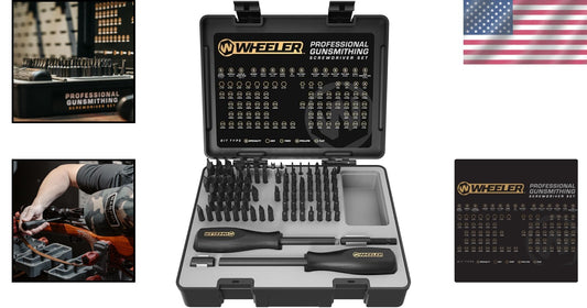 Lightweight Gunsmithing Screwdriver Set - 89 Pieces with Case for Precision
