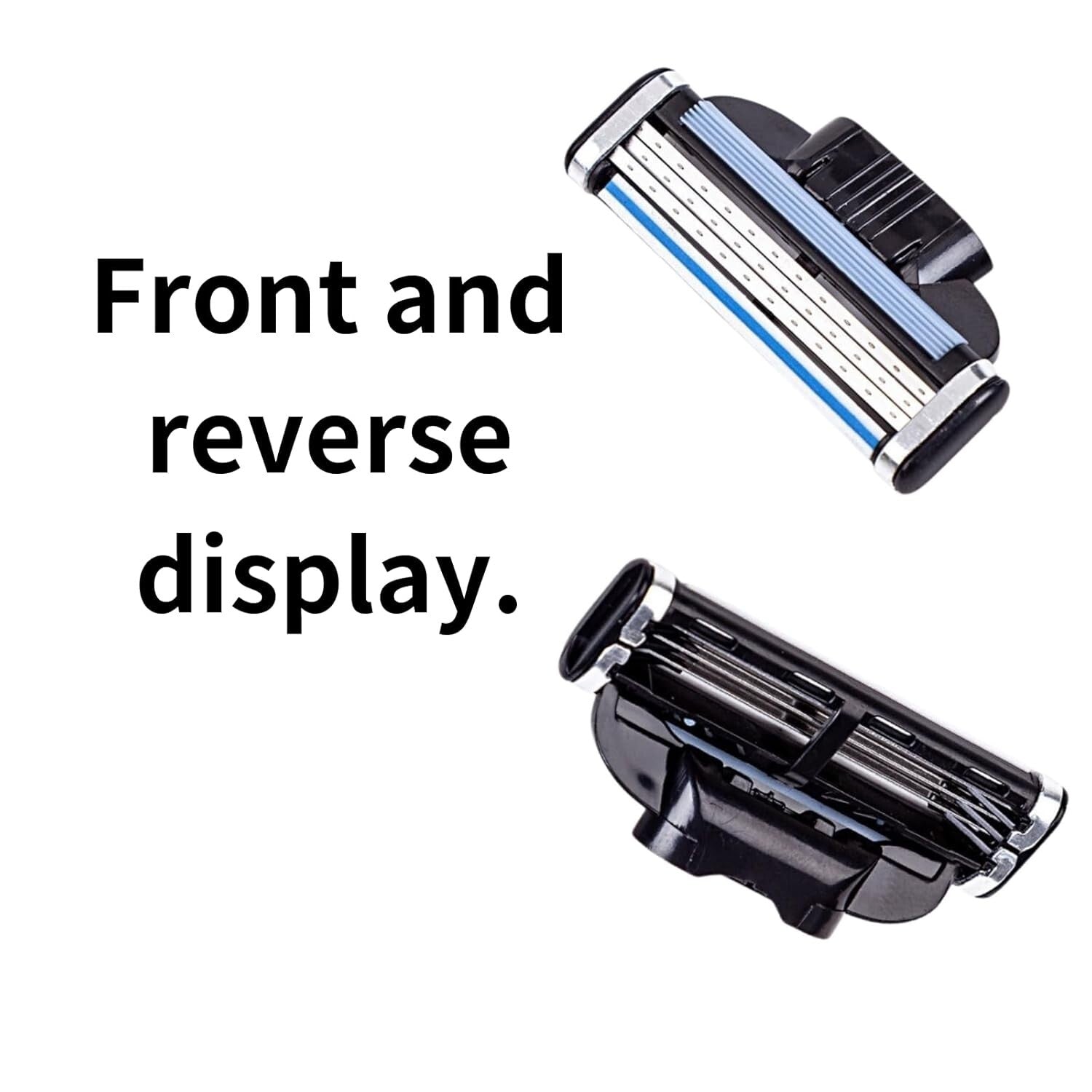Long-Lasting MACH3 Razor Blade Refills - 40 Counts for Irritation-Free Shaving