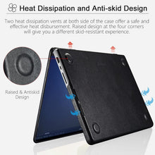 Load image into Gallery viewer, Premium Leather MacBook Pro 14 Case - 360-Degree Protection, Black Elegance