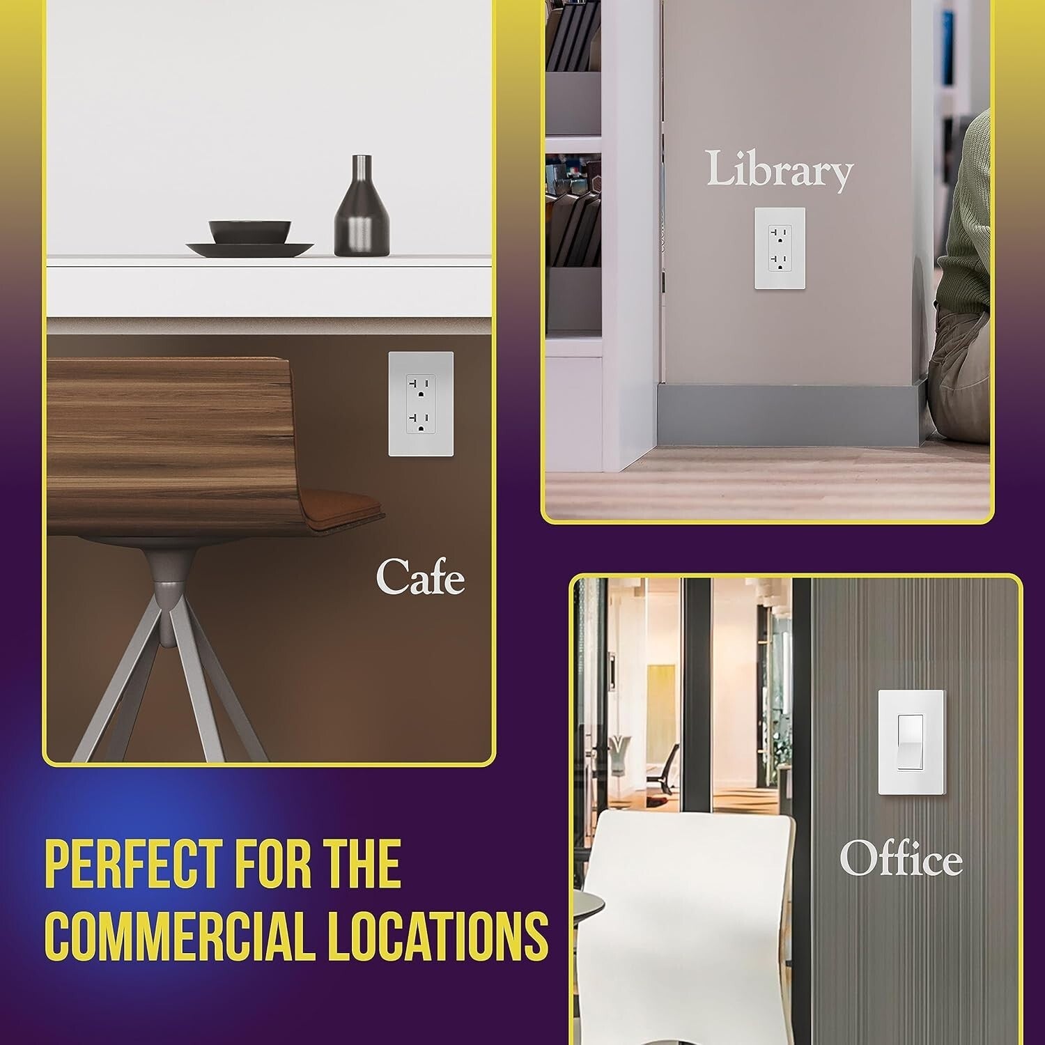 Standard Size Screwless Wall Plates - 40-Pack for Child Safety & Easy Cleaning