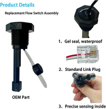 Load image into Gallery viewer, Durable Salt Cell Flow Sensor with 15 ft Cable - Easy Install for Pool Systems