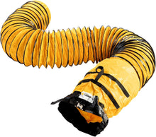 Load image into Gallery viewer, Reinforced PVC Ducting 25FT for 12-Inch Exhaust Fan - Flame Retardant &amp; Flexible