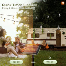 Load image into Gallery viewer, Elegant Waterproof Solar and USB String Lights - Perfect for Parties &amp; Weddings