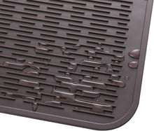 Load image into Gallery viewer, Multi-Functional Silicone Kitchen Mat - Dish Drying and Liner - Coffee Color