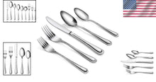 Load image into Gallery viewer, Complete Bead Pattern Stainless Steel Cutlery Set - 60 Pieces for Stylish Dining