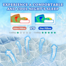 Load image into Gallery viewer, Cooling Cube Memory Foam Pillow - Adjustable Firmness, Perfect for Side Sleepers