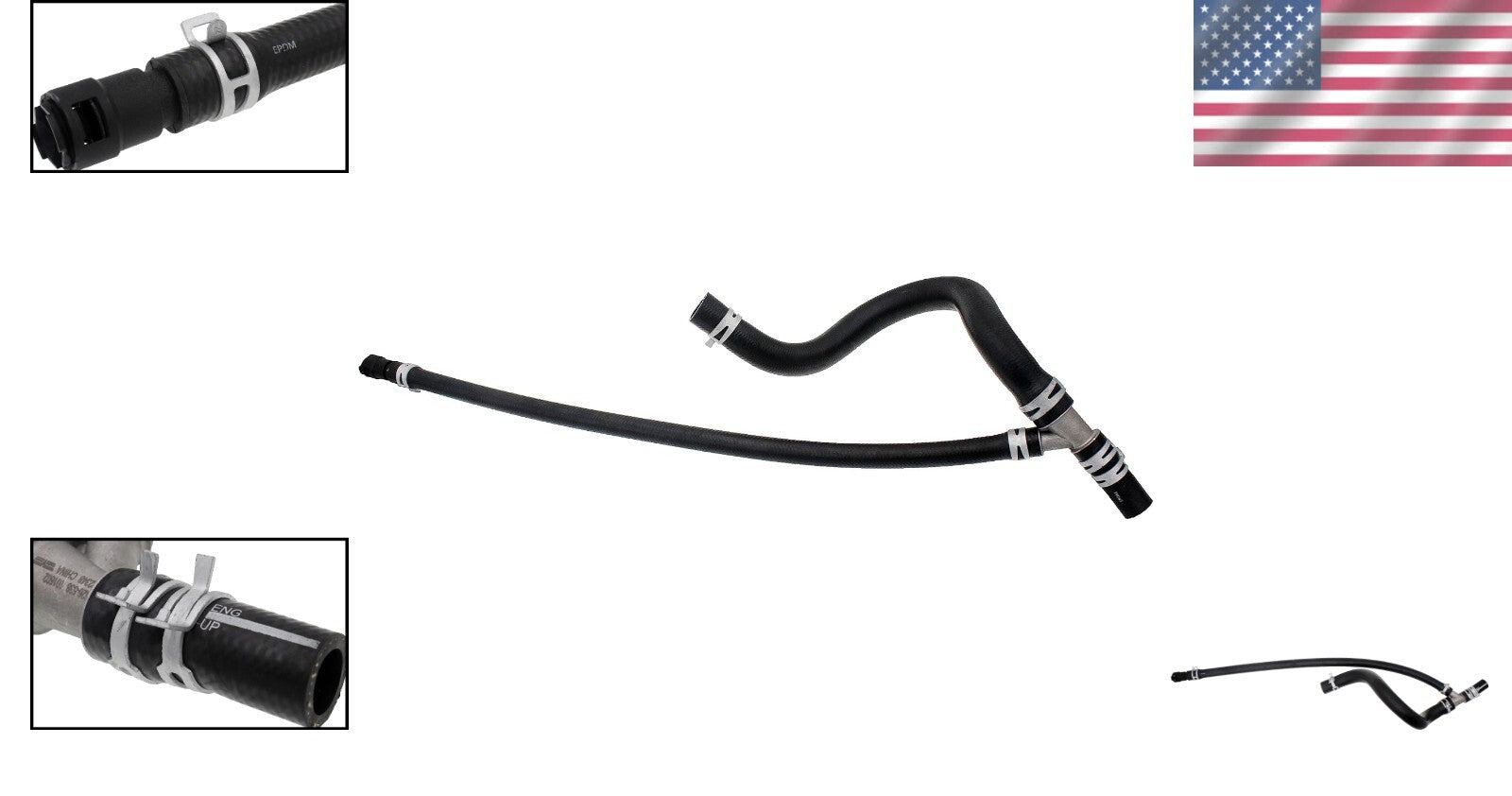 Engine Heater Hose Assembly - Compatible with Cadillac, Chevrolet & GMC Vehicles