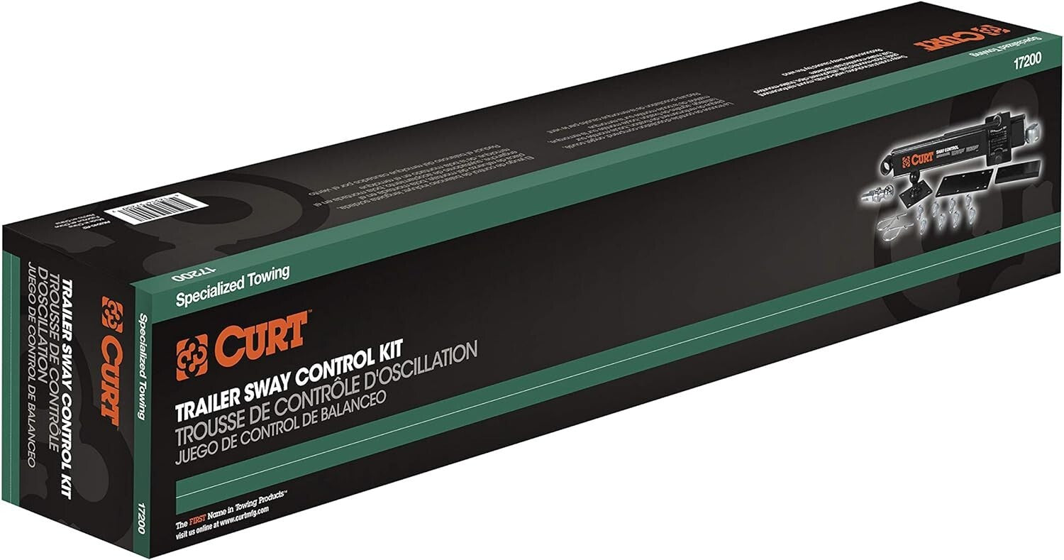 Durable Trailer Anti-Sway Bar Control Kit - Enhanced Stability for Safe Towing