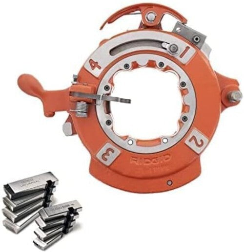 User-Friendly 4 Die Set for 1-2 Inch NPT Pipe Threading - Precision Engineered