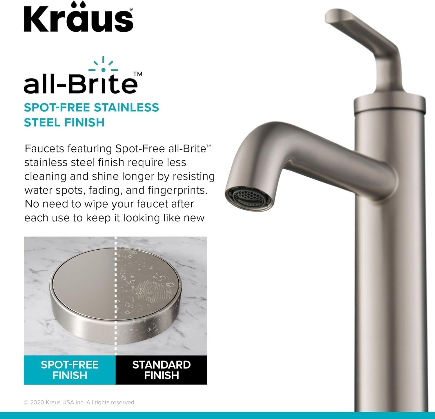 Brushed Gold Single Handle Vessel Sink Faucet with Pop-Up Drain - Elegant Design