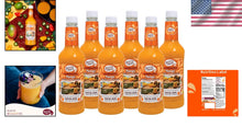 Load image into Gallery viewer, Mango Daiquiri &amp; Margarita Cocktail Mixer - Fresh Flavor 6-Pack of 1L Bottles