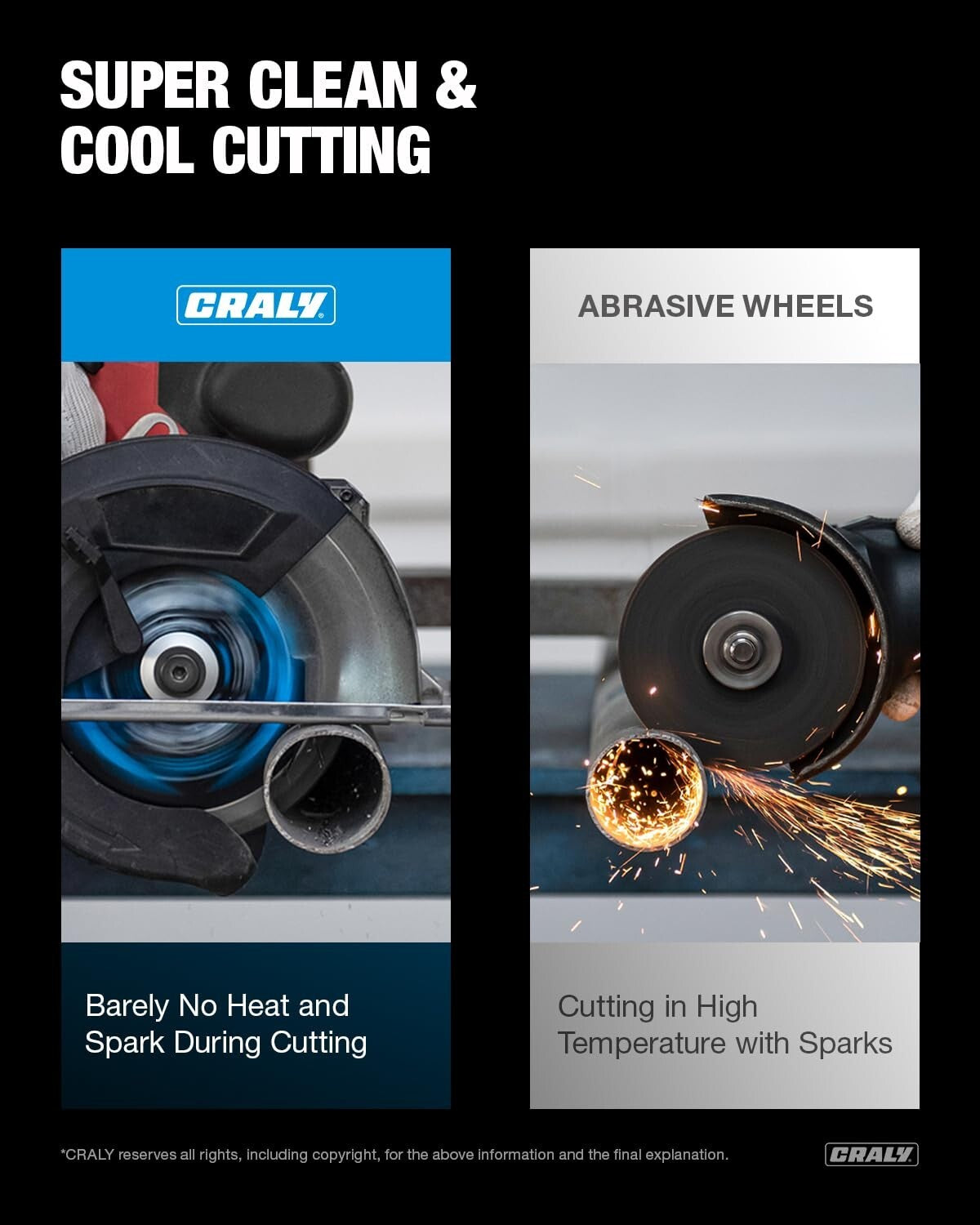 Carbide Tipped 30 Teeth Circular Saw Blade for Ferrous Metals - 5-3/8" 3-Pack