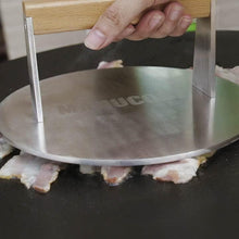 Load image into Gallery viewer, Large 8-Inch Griddle Press: Essential Tool for Searing Burgers, Steak, and More