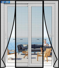 Load image into Gallery viewer, Pet &amp; Kid Friendly Magnetic Screen Door - Stronger PET Mesh, Easy Install 60x80