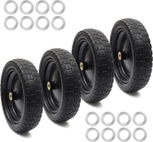Load image into Gallery viewer, Premium 13" Flat-Free Solid Tire Set for Carts - Hassle-Free, Puncture Resistant