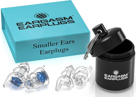 Custom Fit Earplugs for Smaller Ear Canals - Noise Protection for All Activities