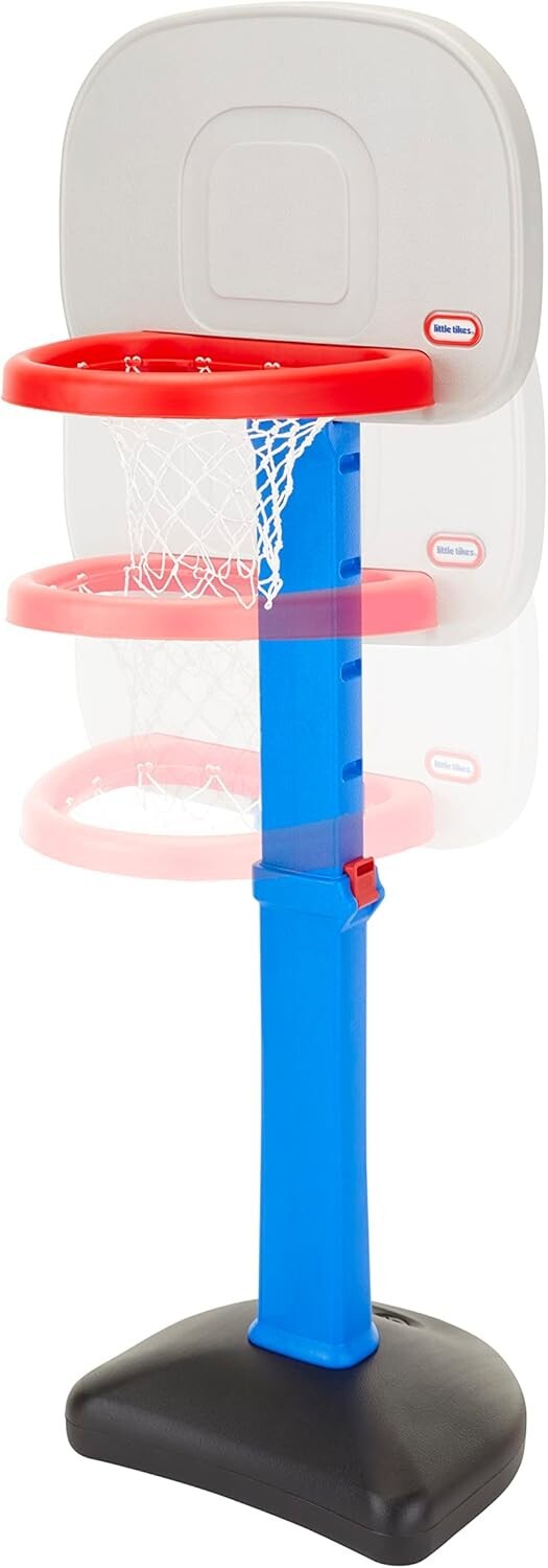 Kids' Basketball Set - Indoor and Outdoor Play with Easy Height Adjustment