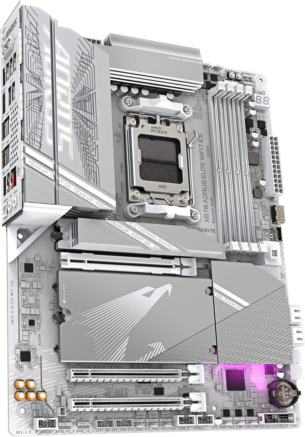 Elite X870 AM5 Motherboard - 16+2+2 Power Design, WIFI7 & Advanced Features