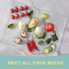 Load image into Gallery viewer, Sophisticated 18x24" Tempered Glass Kitchen Cutting Board - Non-Slip Design