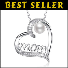 Load image into Gallery viewer, Elegant 925 Sterling Silver Birthstone Heart Pendant Necklace for Women