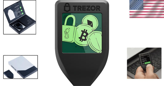 Advanced Bitcoin & Altcoin Hardware Wallet - Touchscreen Access & Top Security