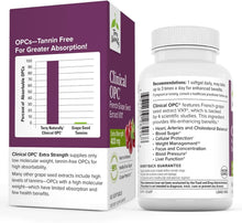 Load image into Gallery viewer, Clinical OPC Extra Strength - 60 Softgels, 3 Pack - 400 mg Grape Seed Extract