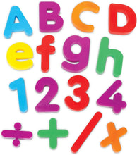 Load image into Gallery viewer, Colorful Jumbo Magnetic Letters and Numbers Set - Perfect for Toddler Learning