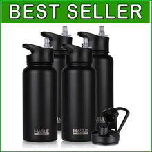Load image into Gallery viewer, 32 oz Insulated Stainless Steel Water Bottle – Double Wall Sports Hydration