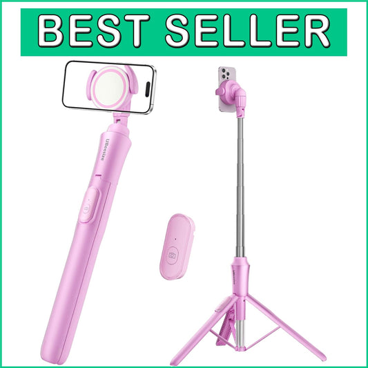 62'' Magnetic Photo Tripod with Wireless Remote - Travel-Friendly & Effortless