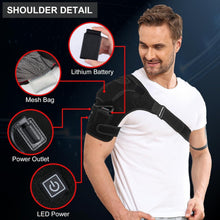 Load image into Gallery viewer, Innovative Adjustable Heated Shoulder Wrap - 3 Modes with Overheat Protection