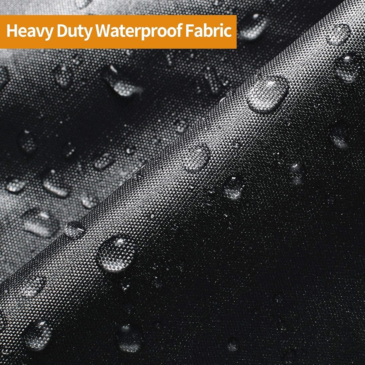 Durable Waterproof Boat Cover for 17'-19' V-Hull, Fishing, and Bass Boats