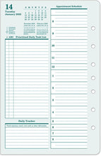 Load image into Gallery viewer, Classic Two Page Per Day Planner for 2025 - Inspiring Daily Organization