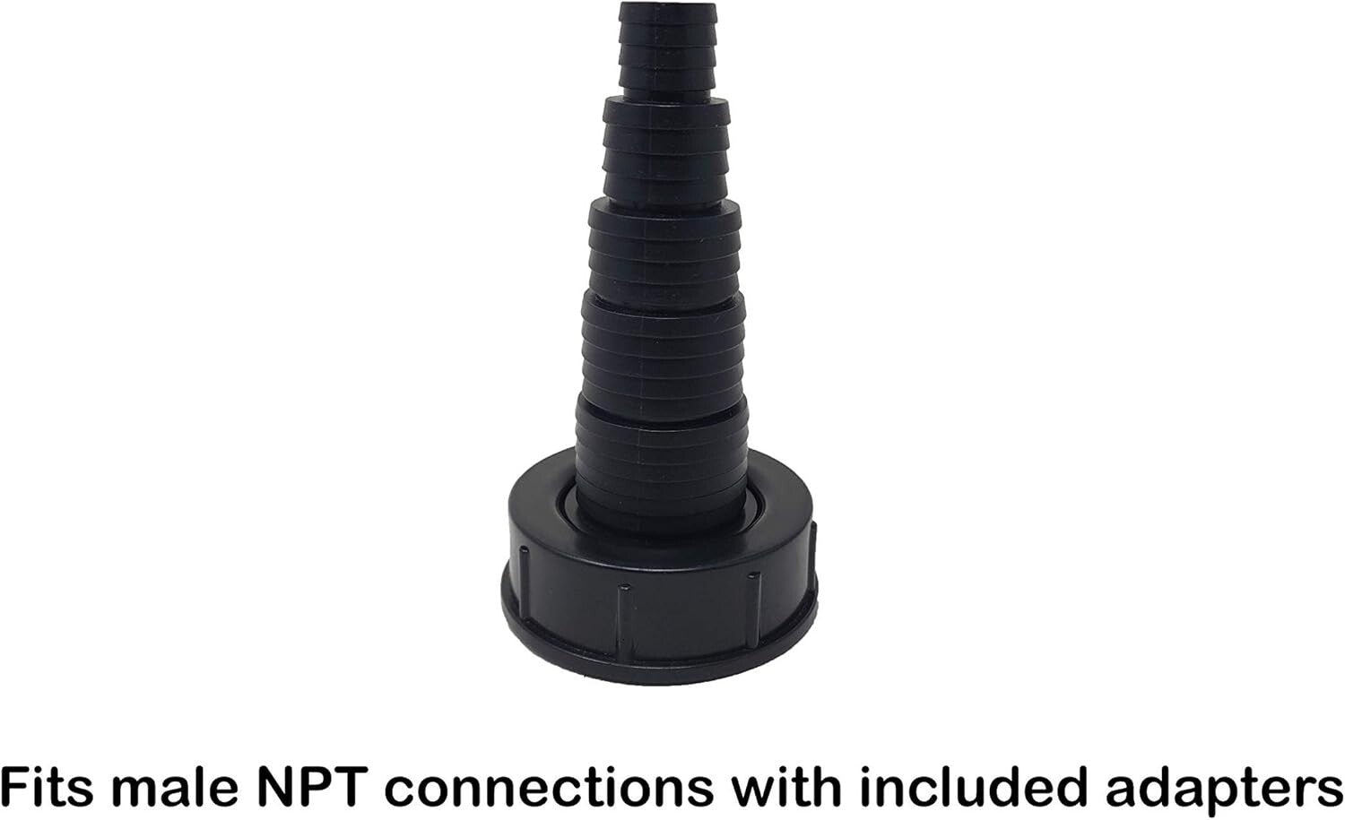 Fish Safe Universal Pond Fittings - Barbed Design for Secure Connections