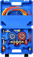 Load image into Gallery viewer, A/C Manifold Gauge Set with Durable Hoses - Ideal for Automotive Refrigerants