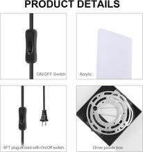 Load image into Gallery viewer, Stylish Plug-in 12W Wall Sconces with 6FT Cord &amp; Switch - Indoor Lighting