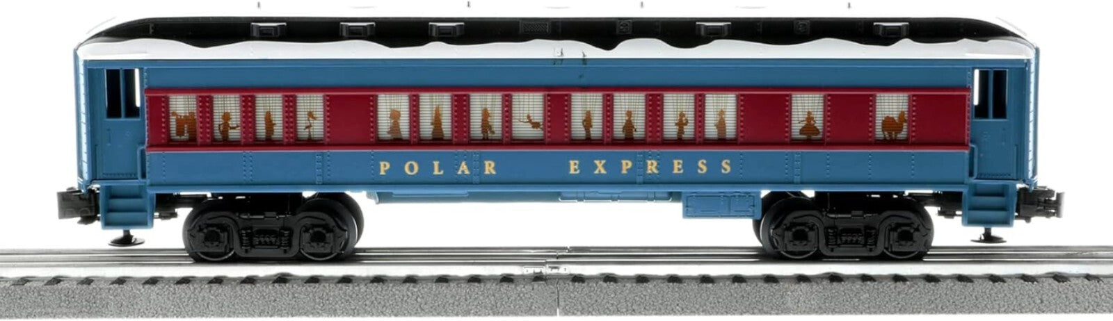 All-in-One Polar Express Model Train Set with Bluetooth and Custom Announcements