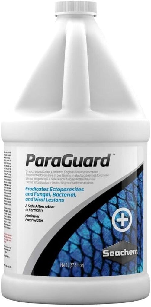 Reliable Fish Care Solution - ParaGuard 2 L Active Liquid for Healthy Aquariums