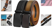 Load image into Gallery viewer, Customizable Men's Ratchet Belt Set – Effortless Adjustments, Luxury Gift