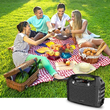 Load image into Gallery viewer, Powerful Bluetooth Karaoke Machine with UHF Mics - Ideal for Parties &amp; Teaching